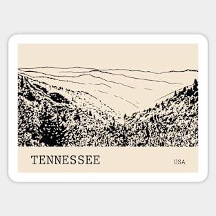 Tennessee USA Sticker
